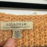 Polagram  Tan Chunky Knit Boxy Fit Sweater Womens S Fall Casual Oversized Classic Photo 2