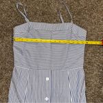 FRNCH Women’s Blue & White Striped Sundress Sz Large **see description Photo 5