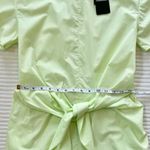 Emporio Armani NWT Poplin Cutout Shirt Dress with Wrap Tie Waist Photo 6