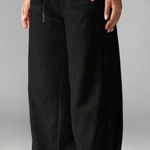 Missguided  x Playboy High Waist Wide Leg Sweatpants Black Large NWT IN PKG Photo 0