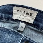 frame denim  • Le High Skinny Jeans Magellan Destroyed Details Photo 5