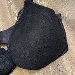 Cacique  Lane Bryant black lace underwire bra, size 40DD Photo 2