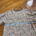 Free People FP We The Free Coastal Printed Crew Tunic Dress in Terracotta Combo Size Medium Photo 6