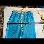 JUDITH HART Collection, Two piece Top & Pants, Blue Floral, Size 14, 100% Silk Photo 2