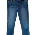 RE/DONE  Originals 90s Mid Rise Ankle Cropped Jeans in Worn Vintage Size 28 Photo 0