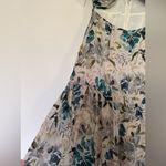 Rays for Days Gaia Floral Halter Maxi Dress with Cutout Blue Photo 4