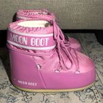 Moon Boots Icon Low Pink Nylon Boots Size undefined Photo 4