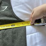 Gymshark  Athletic Tank Top Racerback Breathable Womens Size Medium Green Yoga Photo 3