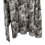 Under Armour  Rival Terry Printed Crew Neck Top 2X NWT Loose Fit Ghost Grey White Photo 5