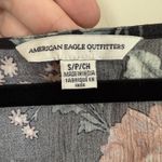 American Eagle Outfitters Blouse Women Small Cottagecore Floral Ruffle Hem Retro Photo 2