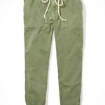 American Eagle Pants Womens Size 4 Green Tomgirl Utility Joggers Stretch NWT Photo 0