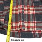 Old Navy  The Boyfriend Shirt Long Sleeve Button Up Cozy Cabincore Holiday L Photo 9
