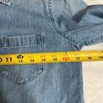 AG Adriano Goldschmied Denim Button Down Long Sleeve Small Women Photo 5