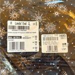 Lands' End Insulated Vest Black White Snowflakes Womens Size Medium Petite New Photo 8