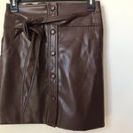 Urban Outfitters UO Maisie Belted Snap Button Mini Skirt Photo 5