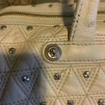 Versace  Leather satchel color cream soft Leather Photo 4