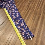 Rag and Bone  Violet Floral Faux Wrap Odette Midi Dress Size 2 purple Photo 8