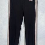 Nike Athletic Capri Black With Pink Stripes White Net Sides Elastic Pull On XS Photo 1