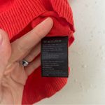 BDG  Red Linen Blend Crop Top Urban Outfitters Casual Small Photo 2