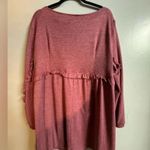 Reborn‎ New York women’s long sleeve sweater dress pink salmon 2x Photo 2