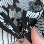 Ming Wang NWT Blazer Top Black White Floral Embroidered Size XL Retail $235.00 Photo 7