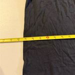 PINK - Victoria's Secret Victoria Secret PINK Oversized Black Rhinestone Bling Campus L/S Tee Small Photo 4