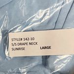 San Francisco City Lights Soft Drape Neck Tee T Photo 6