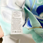 HILL HOUSE Allie Full Zip Hooded Jacket Blue Ocean Kaleidoscope Size Small Photo 2