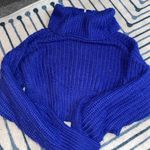 Urban Outfitters Blue Zippered Women's Sweater Photo 1