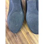 Women's Lauren Ralph Lauren Flats Black Silver Size 8.5 Photo 9