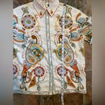 NWT Commense Polo Print Half Sleeve Shorts Set Lounge Wear Size Small Photo 7