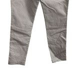 Old Navy  Women's Size 6 Striped Skinny Dress Pants Blue and White Photo 5