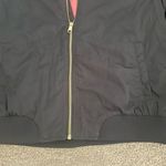 Old Navy Black Bomber Zip Up Padded Jacket Photo 5