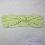 Stone Fox Swim NEW Stone‎ Fox Swim x Free People lele knotted bandeau bikini top, size L Photo 1