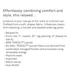 Madewell $178 Relaxed Tie-Waist Wide Leg Jumpsuit Dark Loden Green Size 4 NU513 Photo 1