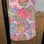Lilly Pulitzer  Stacey top in the Shellabrate print size medium 100 % silk Photo 2