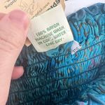 Spicy Bambu Women’s One Size Antik Boho Mini Dress Cover Up New NWT Bohemian Blue Photo 2