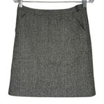 J Crew Skirt Womens 6 Gray Wool Blend Pencil Straight Skirt Office Casual Preppy Photo 0