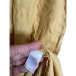 J. Jill Love Linen Yellow Shirt Dress 100% Linen Lagenlook Womans XL Tall Photo 8