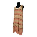 Ralph Lauren  | 1X | Linen Cotton Textured Knit Aztec Sleeveless Sweater Dress Photo 2