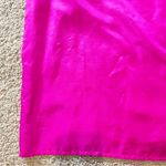 Johnny Was  Fuchsia Silk Dress midi slip dress holiday New Year’s Eve party neon Photo 8