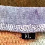 Tie Dyed drawstring waist lightweight sweatshirt, size XL Multiple Photo 4