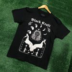 Black Craft Lunar Seance Witchcraft Poster Tee L Photo 2