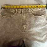 Flared Tan Denim Jeans Size M Photo 7