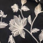 Who What Wear  Black Smocked Embellished Blouse Photo 2