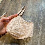 Auden‎ Unlined Demi Coverage Underwire Diamond Lace Blush Pink Bra Size 34D Photo 1