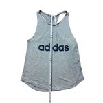 Adidas  women’s gray Racerback tank sz M Photo 4