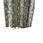 Diane Von Furstenberg  Kara Tailored Pencil Skirt Snake Print Green Size 6‎ Photo 4