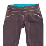 Athleta  Leggings Womens XS Gray Cropped Athleisure Yoga Pants Drawstring Pocket Photo 1