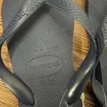 Havaianas NEW Navy Blue Slim Flip Flops Size 9/10 US Photo 1